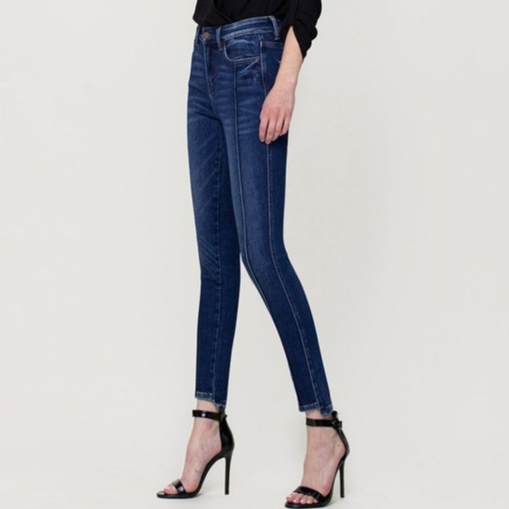 Flying Monkey High-rise Skinny Ankle Jeans - Picture 2 of 13